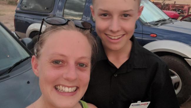 16-year-old Ethan Hudson, who works at IGA, was given a $50 voucher by his manager for maintaining a positive and hard working attitude. He also gave his savings to his parents to keep his family afloat.