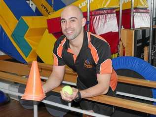 KEEP MOVING: Physikal exercise physiologist Rick Hoefnagels, in Hervey Bay, is promoting exercise to help manage Parkinson's Disease. Picture: Jessica Lamb