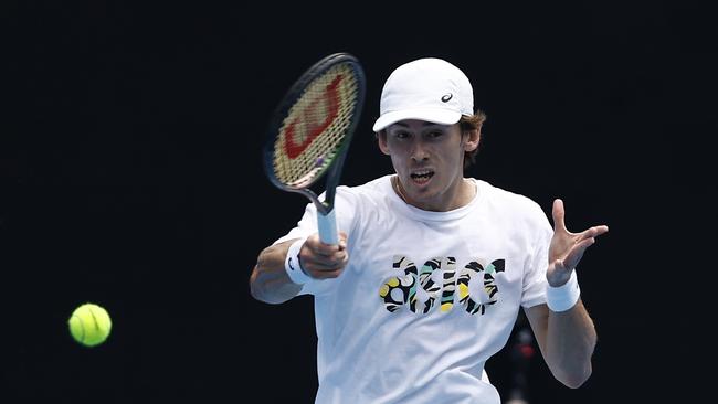 Alex de Minaur. Picture: Darrian Traynor/Getty Images