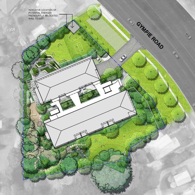 Twenty-six units are proposed for 1004 Gympie Rd, Chermside. Image: Brisbane City Council pdonline