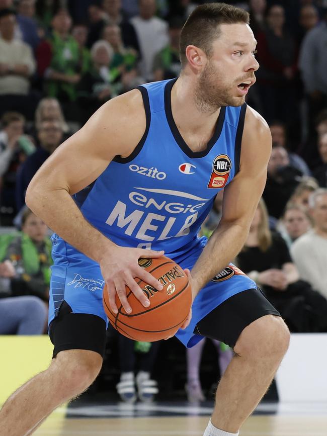 United star Matthew Dellavedova returns after missing Friday night’s win over Perth. picture: Getty Images