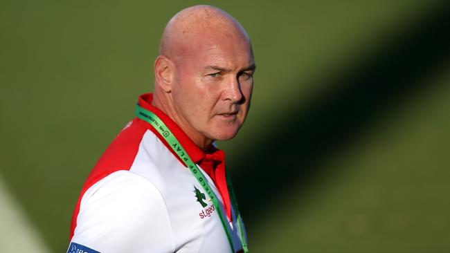 Paul McGregor will coach the Dragons one last time. Picture: Jason McCawley/Getty Images