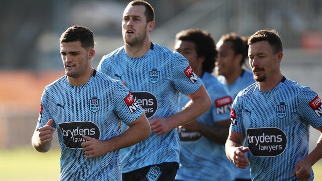 Nathan Cleary leads by example with the NSW Blues Picture: Getty Images