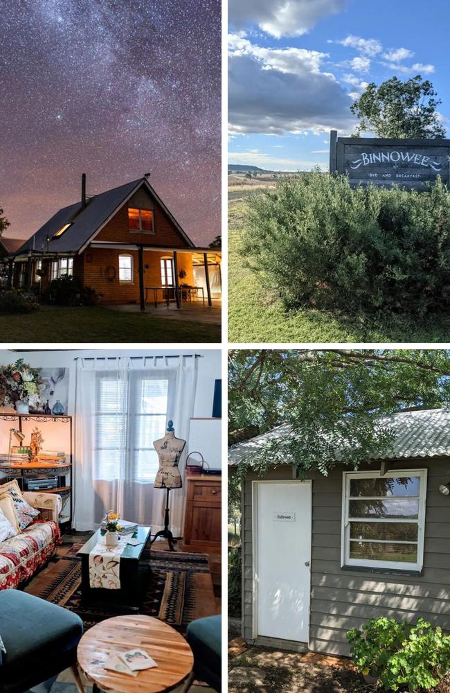 Wake up to the sounds of birdsong at this French inspired cottage which boasts breathtaking views of the Great Dividing Range.