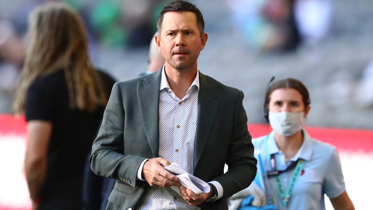 Ricky Ponting is firmly in the sights of the Poms.