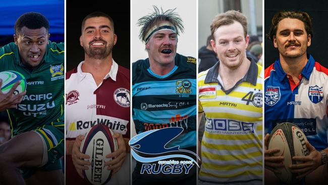 Sunshine Coast rugby union a-grade round six team of the week. Pictures: Nicola Anne Photography, Facebook.