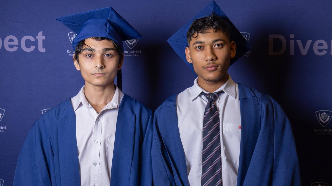 Roma Mitchell Secondary College Graduation at the Adelaide Town Hall. Picture: Ben Clark