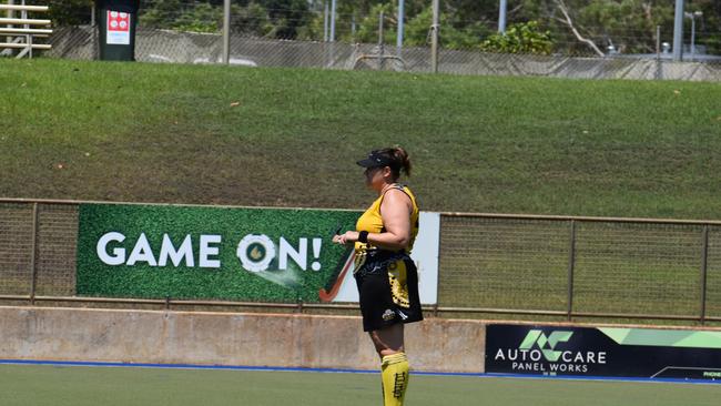 Photos from Darwin B-grade hockey grand final day. Picture: Darcy Jennings.