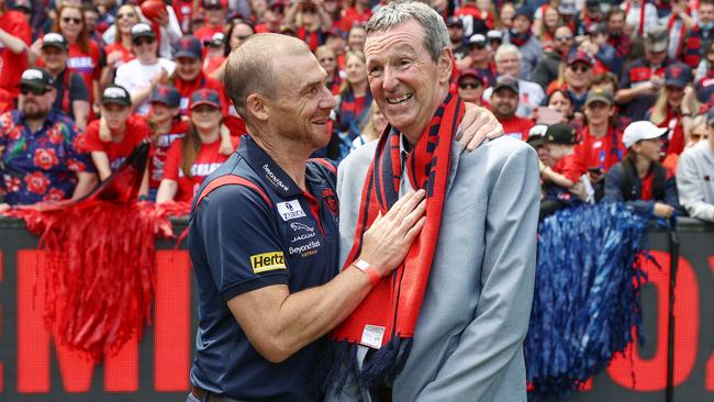 Neale Daniher at the 2021 Big Freeze. Picture: Michael Klein