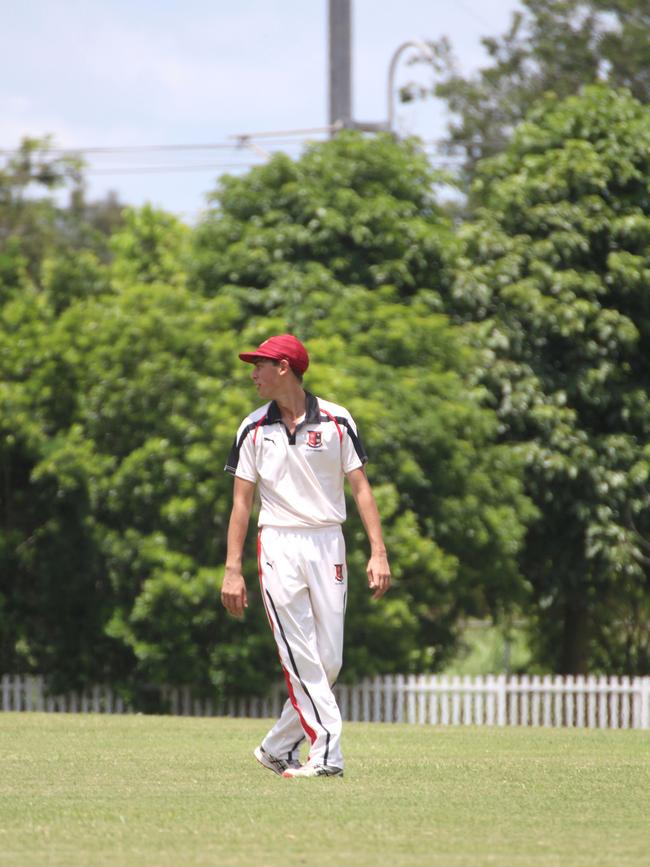 GPS First XI cricket between Gregory Terrace and Churchie. Saturday February 3, 2024.