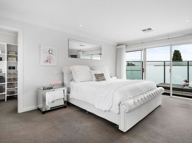 Just one of the five bedrooms.