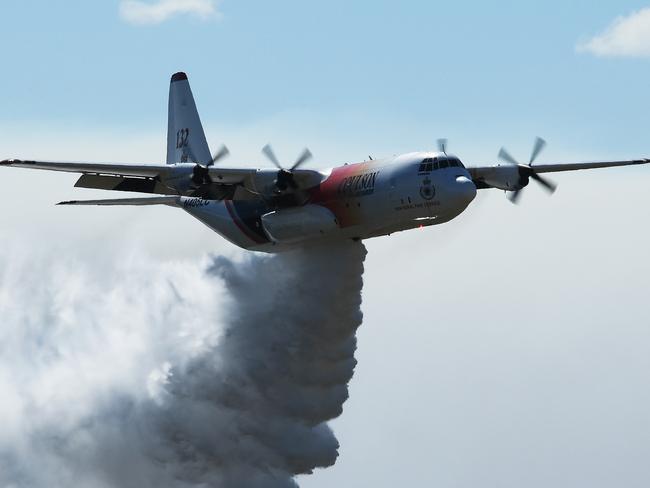 'A C-130 Hercules, similar to the one which crashed. Picture: David Moir/AAP