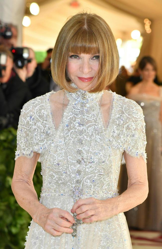 The gala is Vogue Editor-in-Chief Anna Wintour’s baby. Picture: AFP 