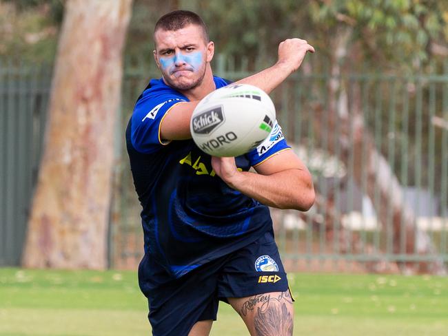 Ray Stone made his NRL debut with Parramatta. Photo: Emma Murray