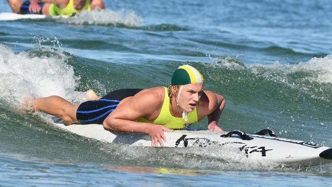 Swansea Belmont Nicholas Stoddart’s in the U19 board relay. Pic: HarvPix.