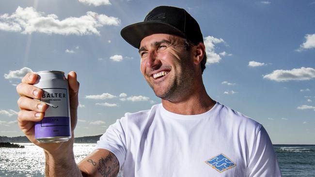 Pro surfer and part Balter Brewing Company owner Joel Parkinson. Picture: Jerad Williams