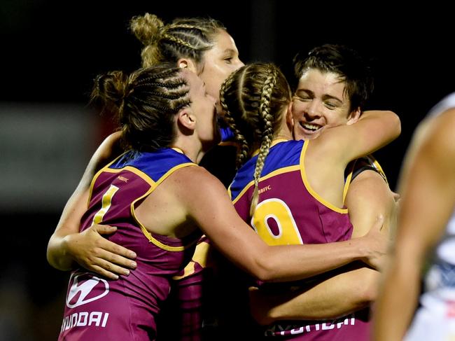 4.3.2017 AFLW, round 5. Crows v Brisbane Lions. Photo Sam Wundke