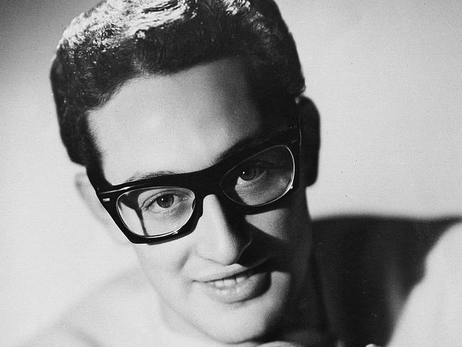 ‘The day the music died’ ... Singer Buddy Holly who died in a plane crash in 1959 inspired some lyrics in American Pie. Picture: Supplied.