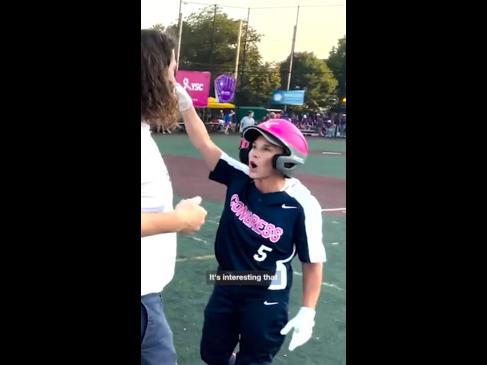 Climate protesters disrupt charity softball game
