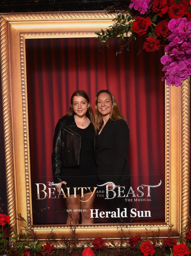 Opening night: Beauty and The Beast at Her Majestys Theatre, Melbourne. Picture: Josie Hayden