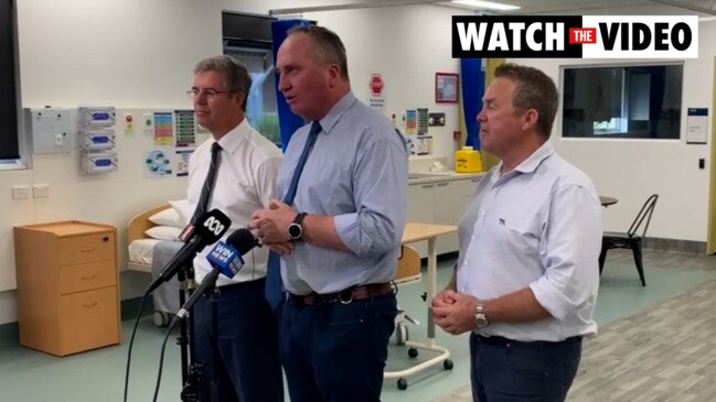 Barnaby Joyce calls out Labor 'lies' on Medicare