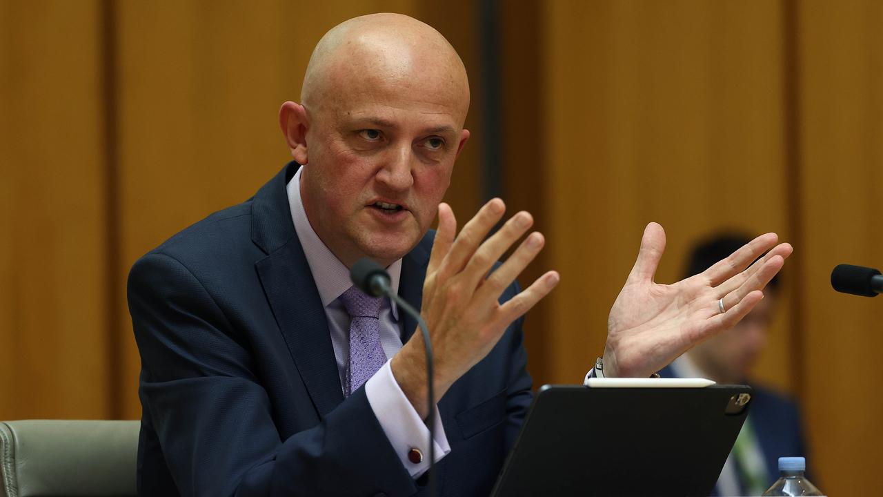 ASIO head Mike Burgess said his agency anticipated “spontaneous violence” locally as a result of the Israel-Hamas conflict. Picture: NCA NewsWire / Gary Ramage