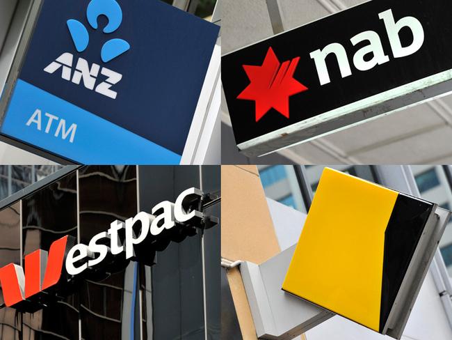 The big four ... ANZ, NAB, Westpac and the Commonwealth Bank have all raised rates. Picture: AAP Image/Joel Carrett