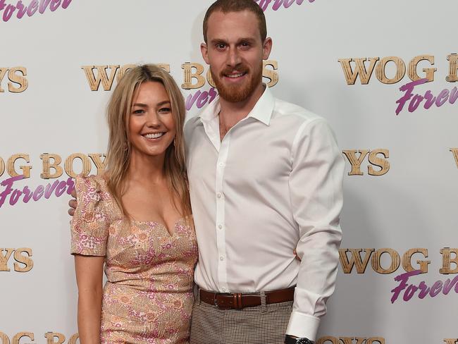 Sam Frost and Jordie Hasen. Picture: Josie Hayden