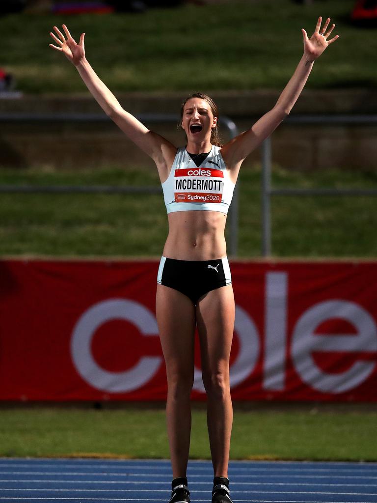 High Jumper Nicola Mcdermott Secures Olympic Qualifier And Vows Her Best Is Still To Come Daily Telegraph