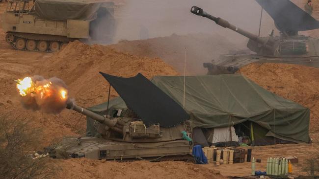 Israel responded by launching a “war” on Hamas. Picture: AFP