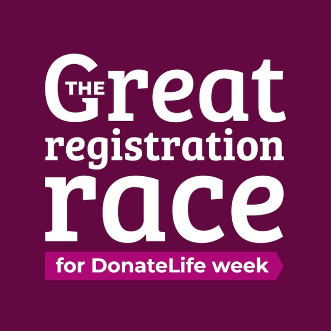 DonateLife’s 2022 Great Registration Race is now on.