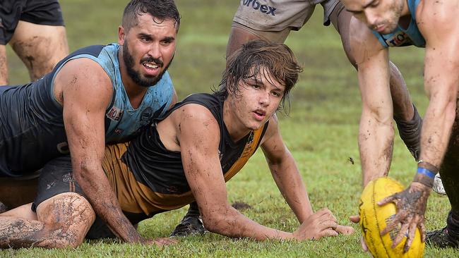 Wade Derksen in action for Nightcliff. Picture: Patrina Malone