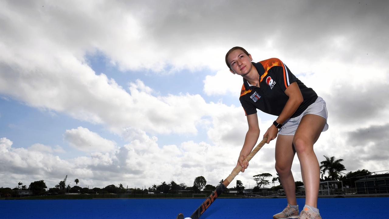 Claire Colwill has been nominated as Queensland Junior Sports Star of the Year. Picture: Tony Martin