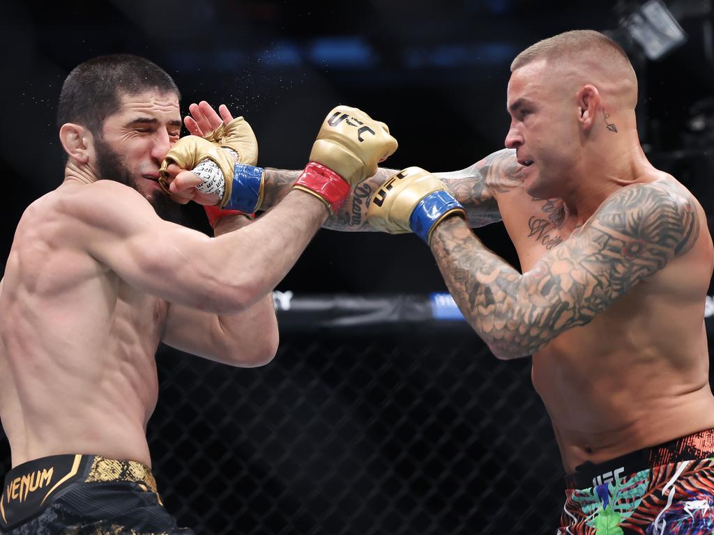 Poirier gave Islam Makhachev a good test at UFC 302. Picture: Luke Hales/Getty Images