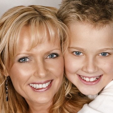 Wendy-Jayne Williams with her son, Bailey. Picture: Supplied