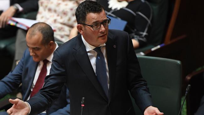 Victorian Premier Daniel Andrews says the Liberal Party can’t be trusted after it broke a parliamentary convention.