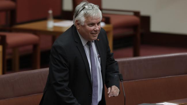 Senator Rex Patrick has backed calls for a probe into allegations against Christian Porter. Picture: Sean Davey