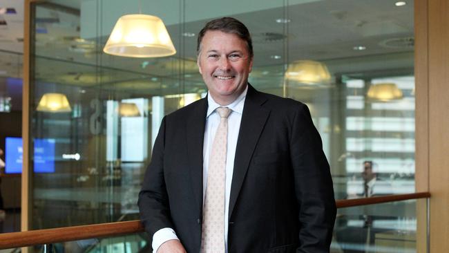 Property funds house Charter Hall, led by David Harrison, has reported profit of $911.1m and is close to $70bn in value. Picture: Hollie Adams/The Australian