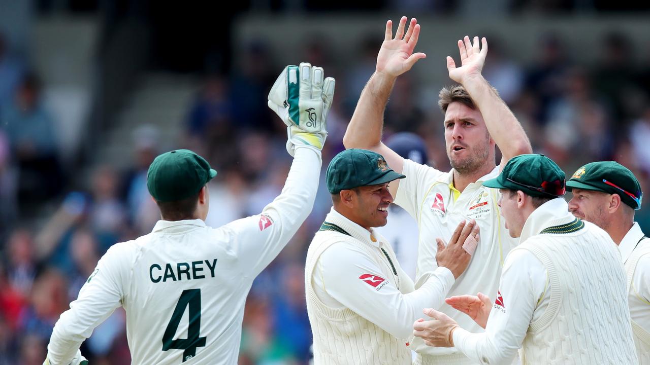 Australia have taken three wickets in the opening 90 minutes on day four. Picture: Getty