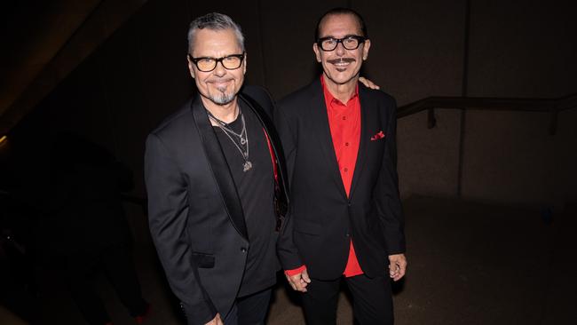 INXS members Kirk Pengilly and Jon Farriss pic supplied