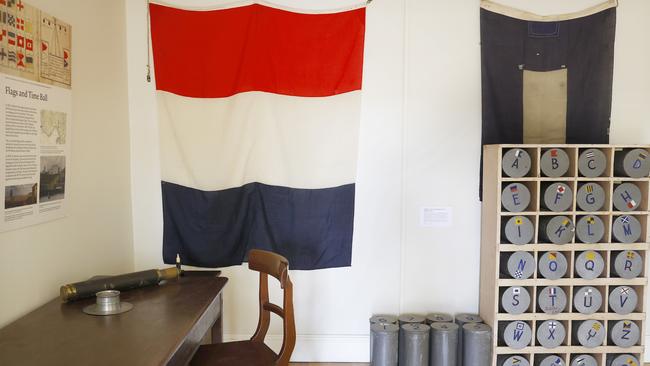 Maritime Museum Tasmania is reopening The Semaphore Cottage in Battery Point and is the oldest surviving building in the area built in 1818. Picture: Nikki Davis-Jones