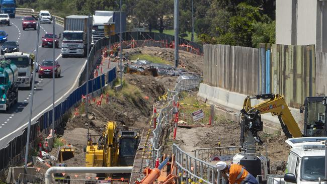 Authorities are still working to find a storage solution to the toxic soil problem that has delayed digging for the West Gate Tunnel. Picture: Jay Town