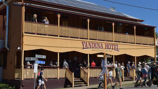 The Yandina Hotel in 2018.