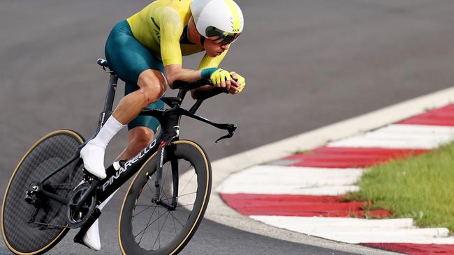 Rohan Dennis is a dual world champion cyclist, but now also an accused murderer. Picture: Michael Steele/Getty Images