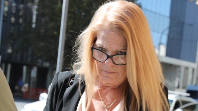 Michelle Bubner leaves the Adelaide Magistrates Court, after pleading guilty to causing the deaths of brothers Mojtaba and Jawad Mohammadi by dangerous driving at Mount Jagged on May 2, 2020. Picture: NCA NewsWire / Dean Martin