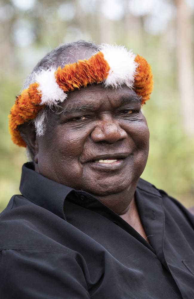 Yunupingu died age 74 on April 3, 2023. Picture: Peter Eve, Yothu Yindi Foundation