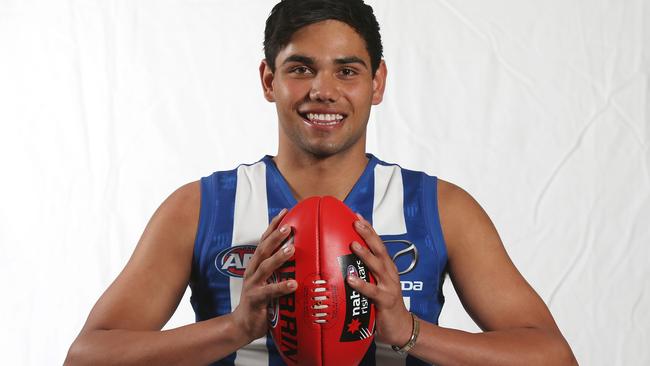 Tasmanian Tarryn Thomas was drafted by North Melbourne. Picture: Michael Klein