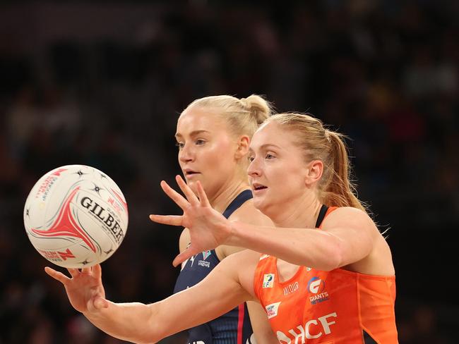 Maddie Hay captained the Giants in the absence of co-captains Jamie-Lee Price and Jo Harten. Picture: Getty Images