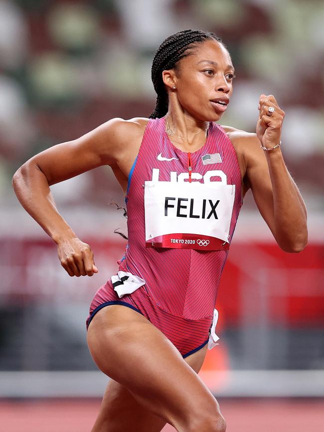 Allyson Felix. Picture: Getty Images