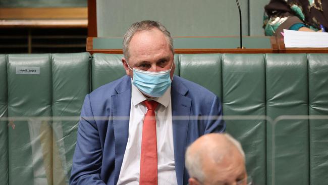 Deputy Prime Minister Barnaby Joyce said coal was essential in Australia ‘balancing the books’. Picture: NCA NewsWire / Gary Ramage